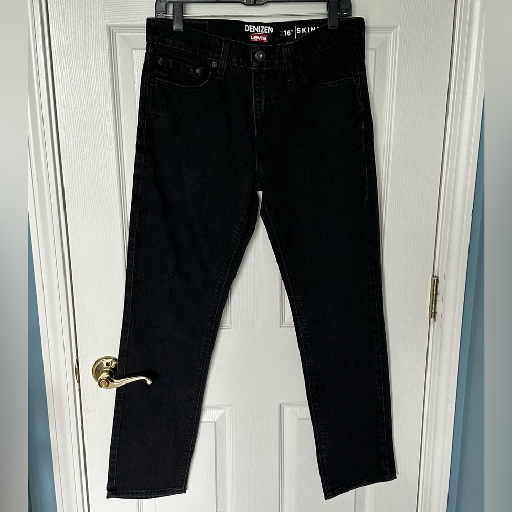 Denizen from Levi's 216 Skinny Fit Black Jeans